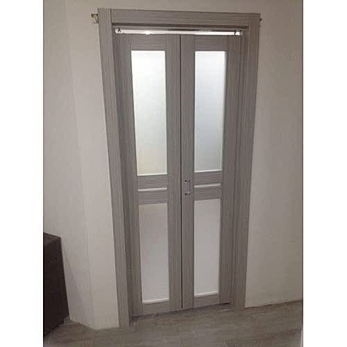 Дверь складная ТУРИН 520.22 , экошпон (ст.матовое) Дверь складная ТУРИН 520.22 , экошпон (ст.матовое)